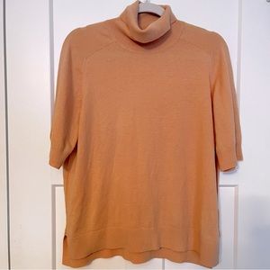 Everlane The Cotton Merino Turtleneck Tee, Size L, excellent cond!